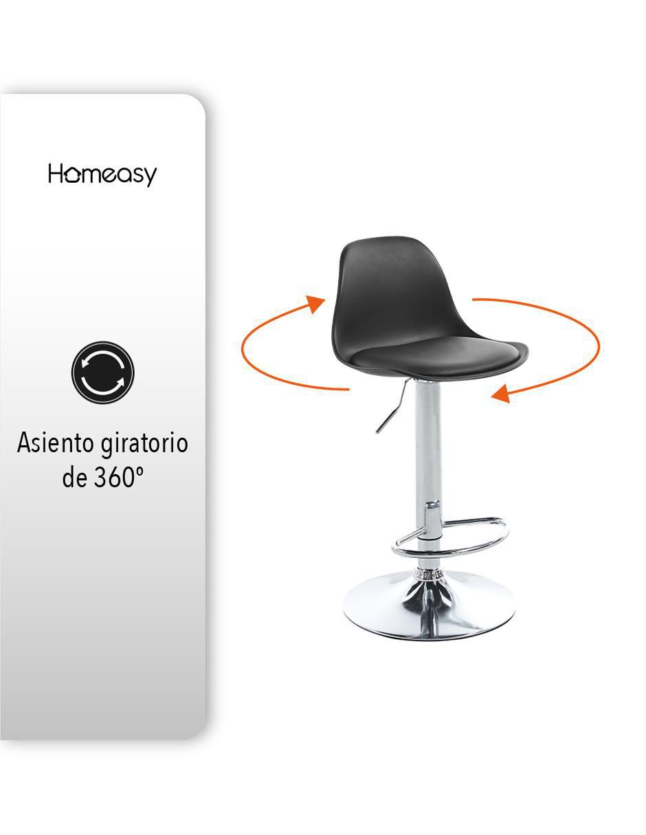 Juego de bancos altos homeasy homeasy "de" polipropileno