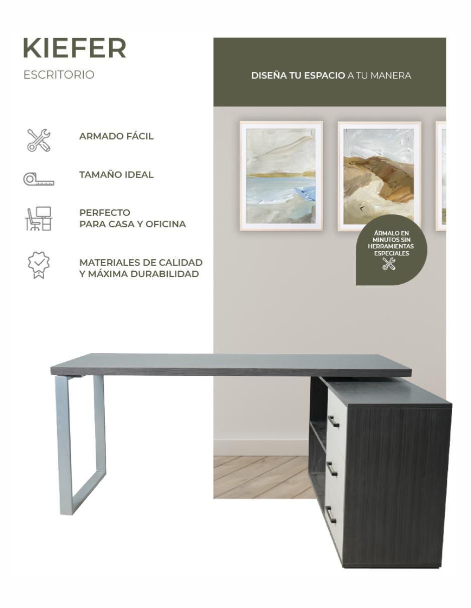 Escritorio de melamina 2