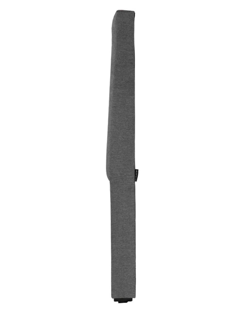"cabecera" dicasa bora "de" madera y tela