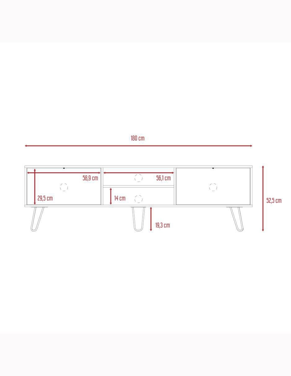 Mueble de tv Vassel de melamina 8