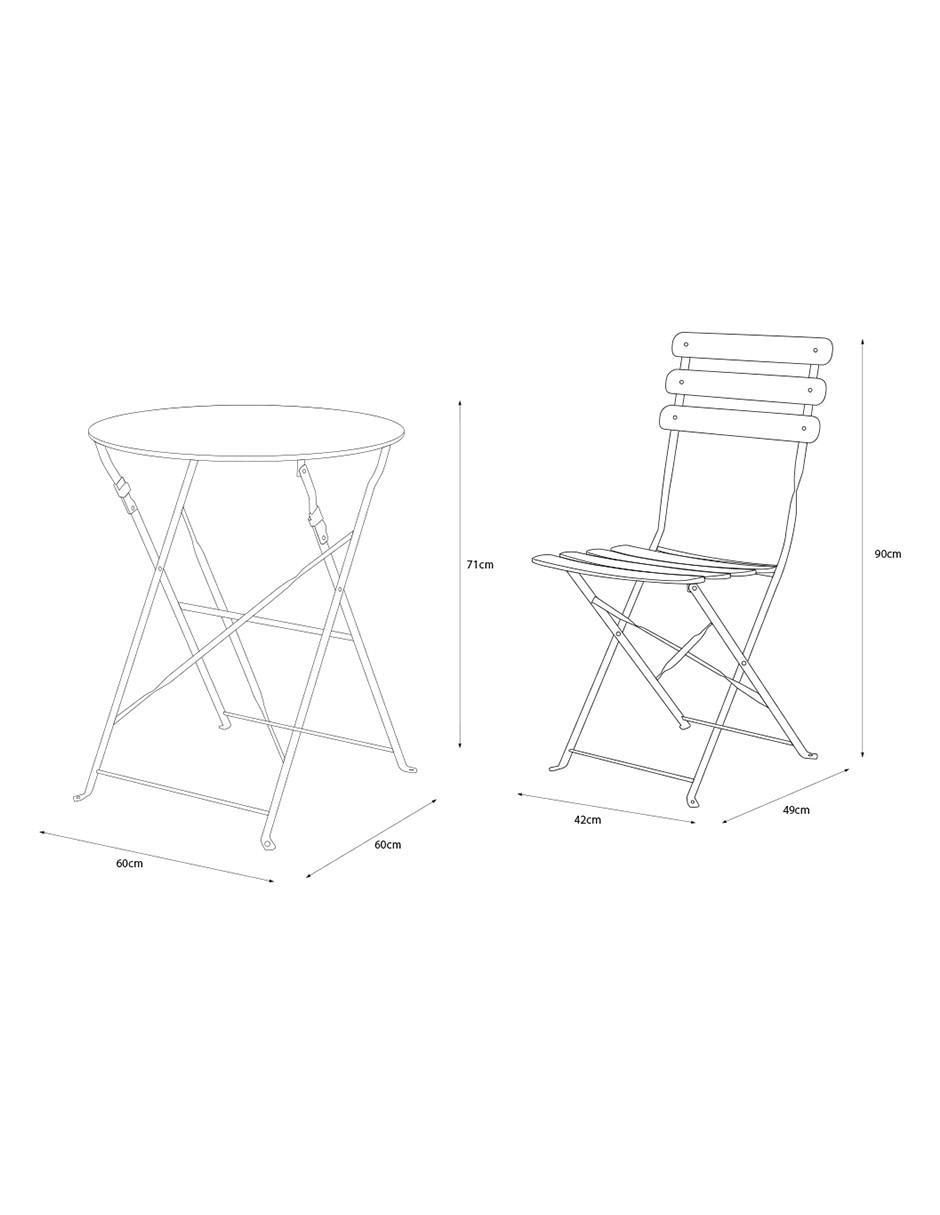 Antecomedor Bistró para 2 personas