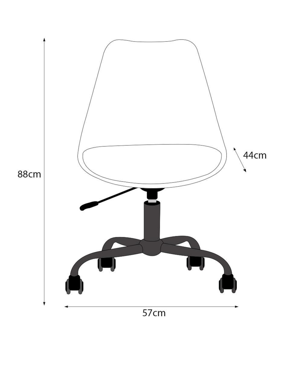 "set de (si aplica)" 1 silla de escritorio sochic rolet "de" lino