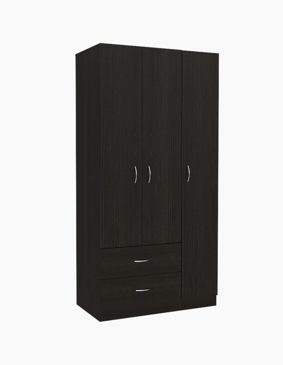 Armario Austral Closet Austral Wengue de melamina Armario Austral Closet Austral Wengue de melamina