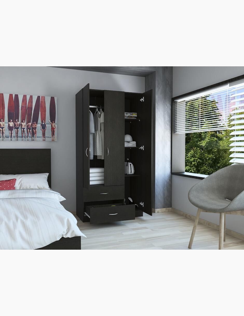 Armario Austral Closet Austral Wengue de melamina 6