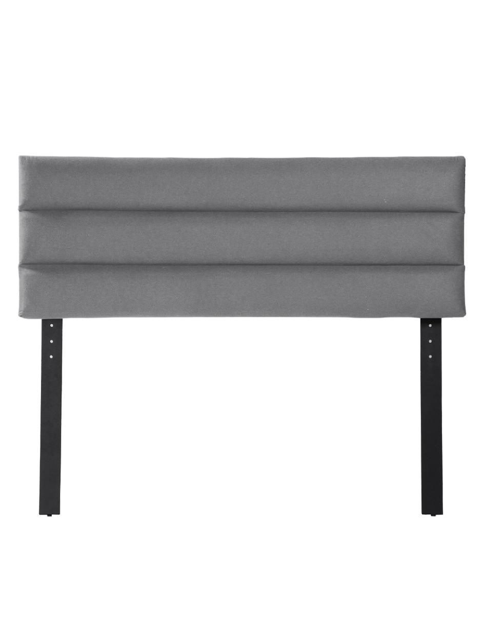 Cabecera Logan de madera y tela 2