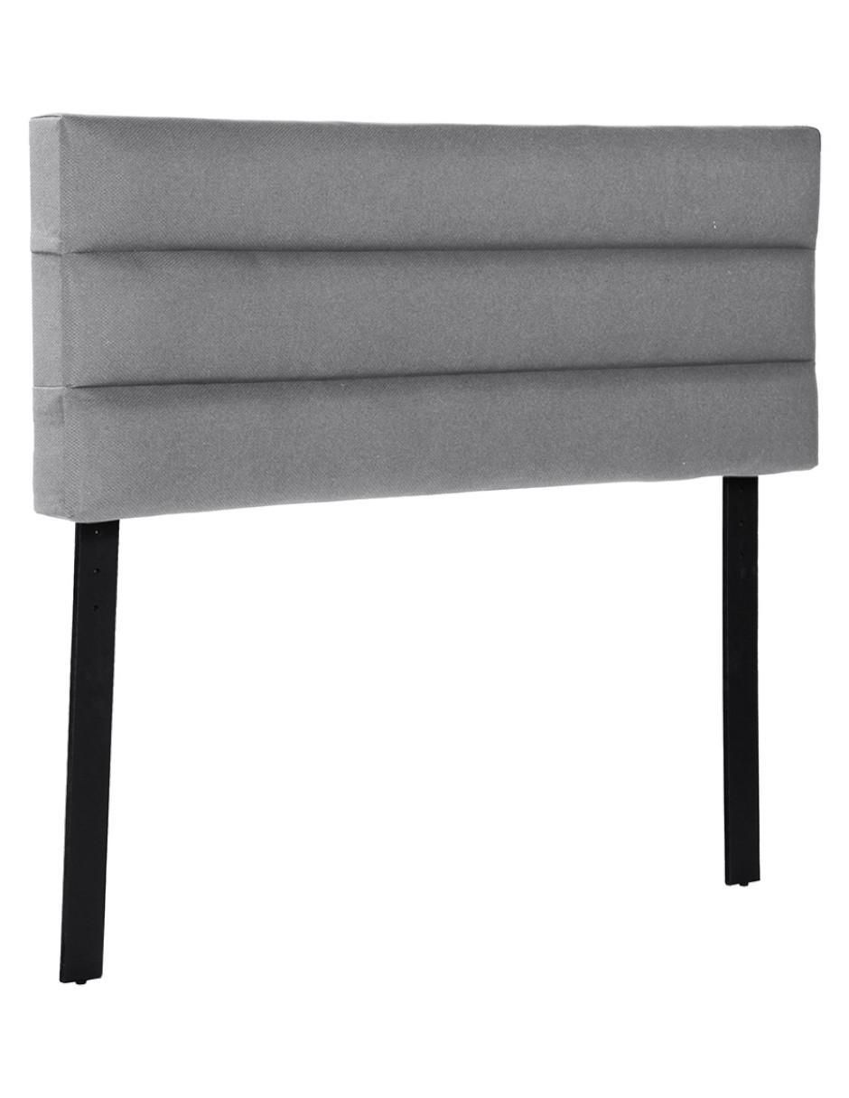 Cabecera Logan de madera y tela 3