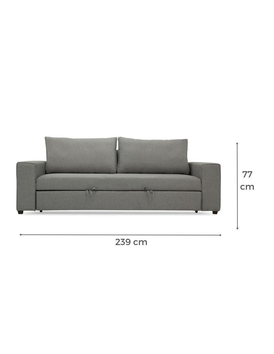 Sofá cama Aly de poliéster 8