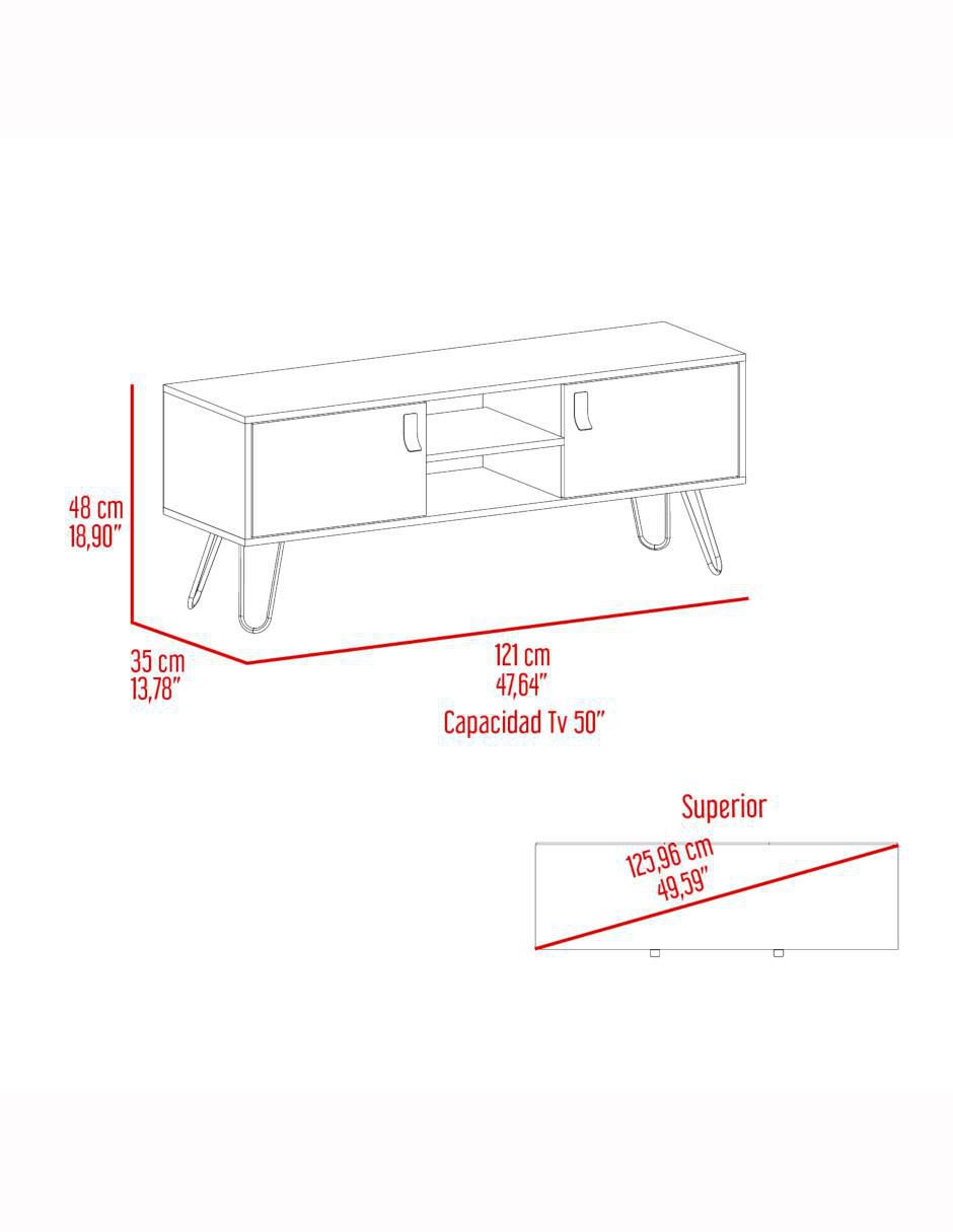 Mueble de tv Huna de melamina 7