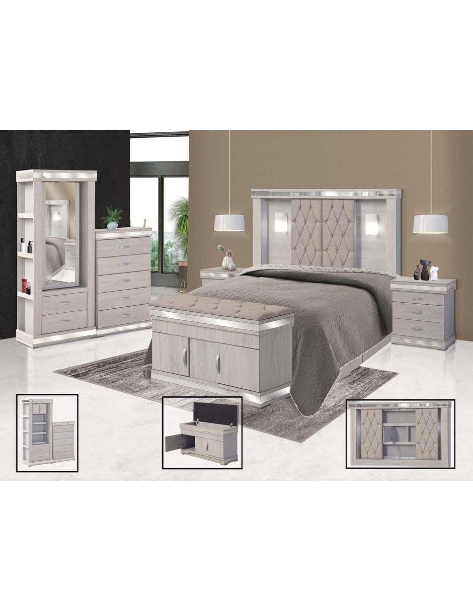 Set Recámara Coral de MDF 6