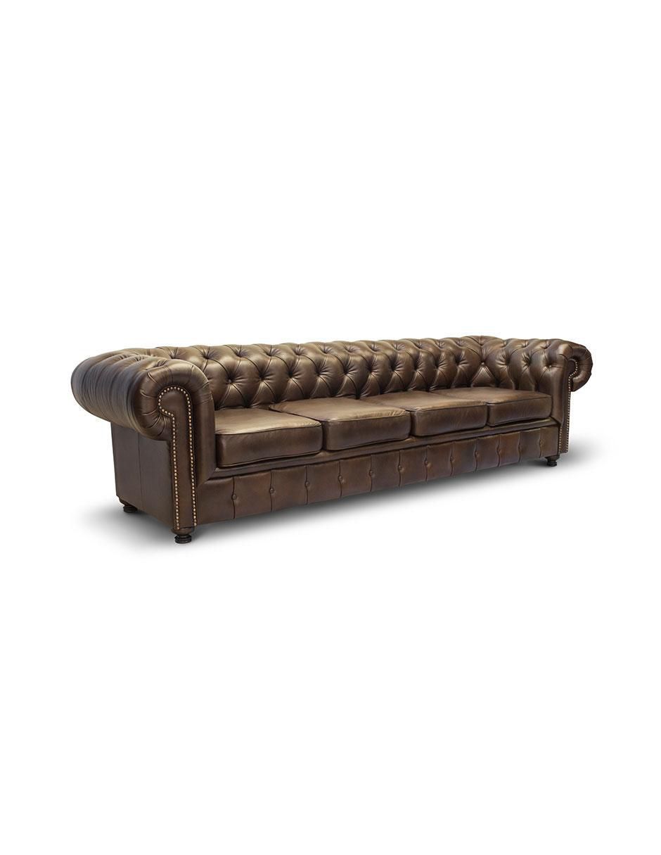 Sofá Chesterfield de piel 2
