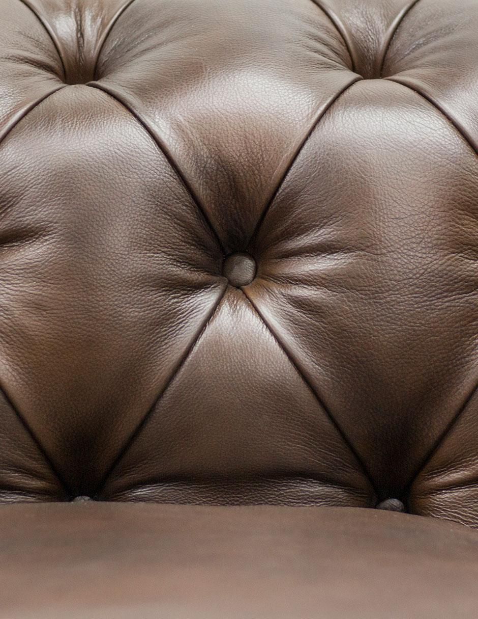 Sofá Chesterfield de piel 5