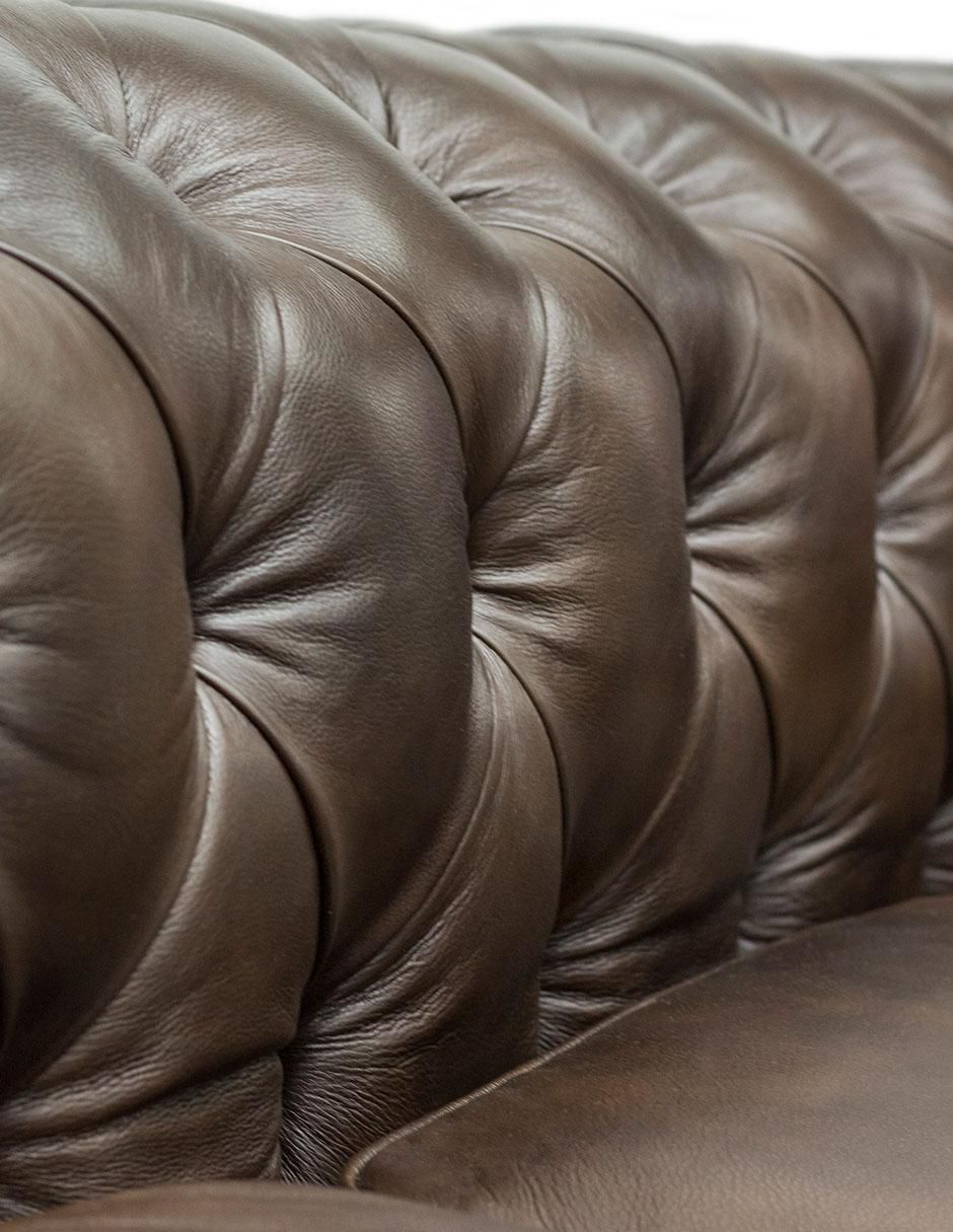 Sofá Chesterfield de piel 6