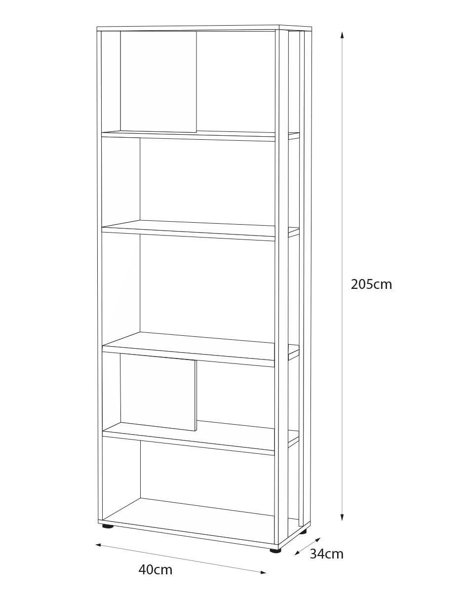 Librero de MDF 5