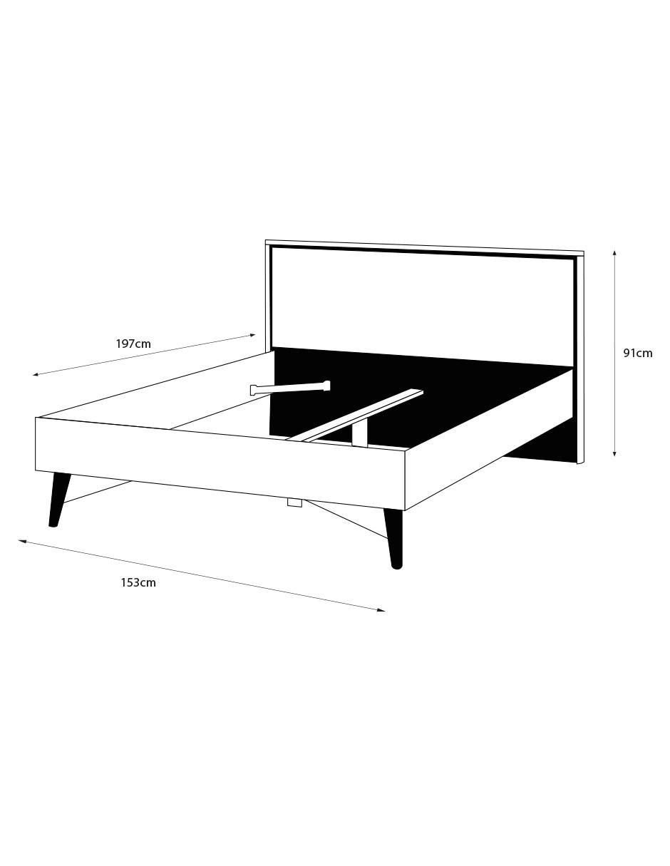 Cama Good de MDF matrimonial 5