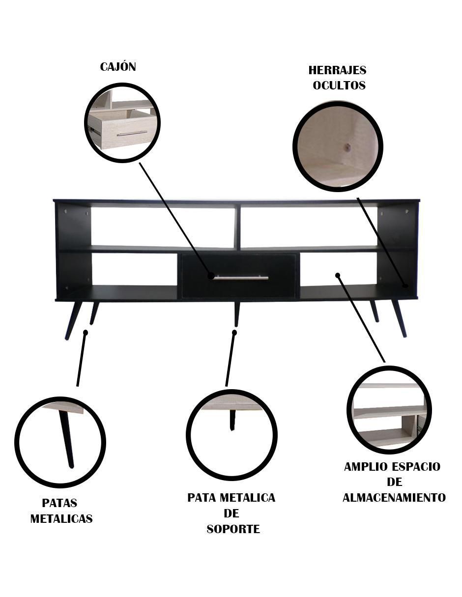 Mueble de tv Parisienne de MDF 6