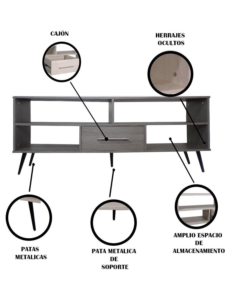 Mueble de tv Parisienne de MDF 7