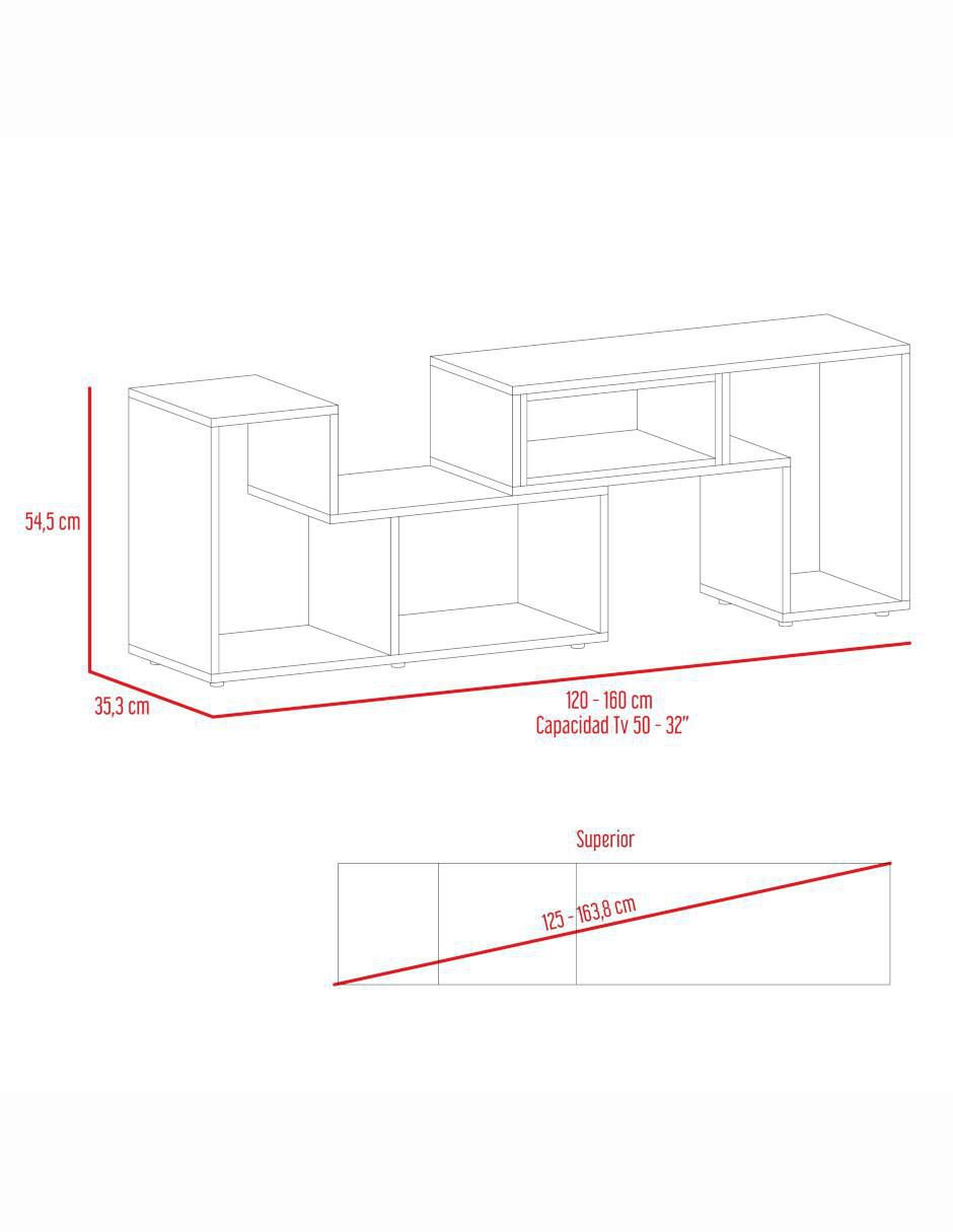 Mueble de tv Beijing de melamina 7