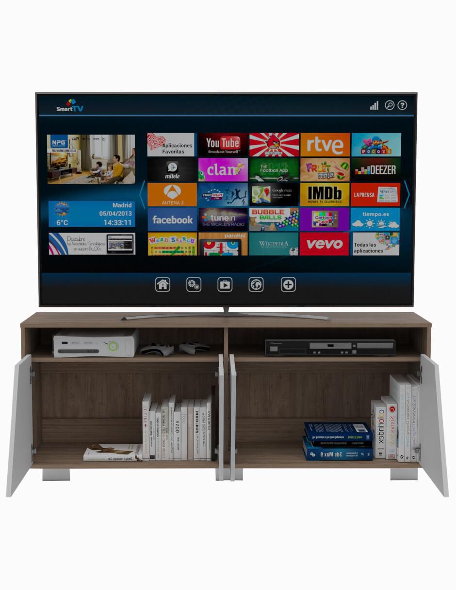 Mueble de tv Fraktal de melamina 2