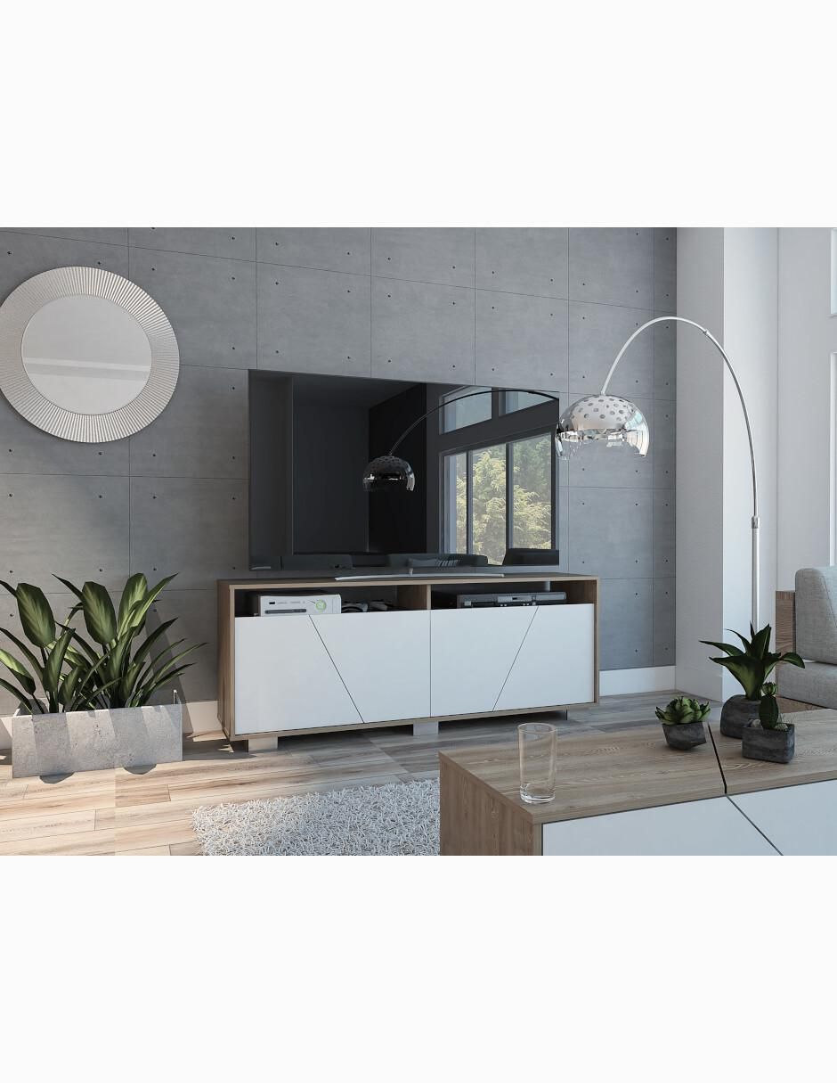 Mueble de tv Fraktal de melamina 5