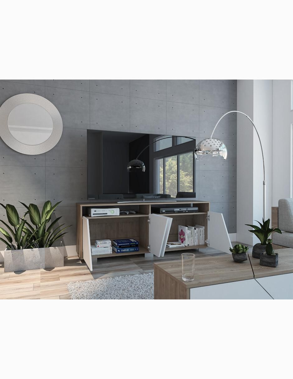 Mueble de tv Fraktal de melamina 6