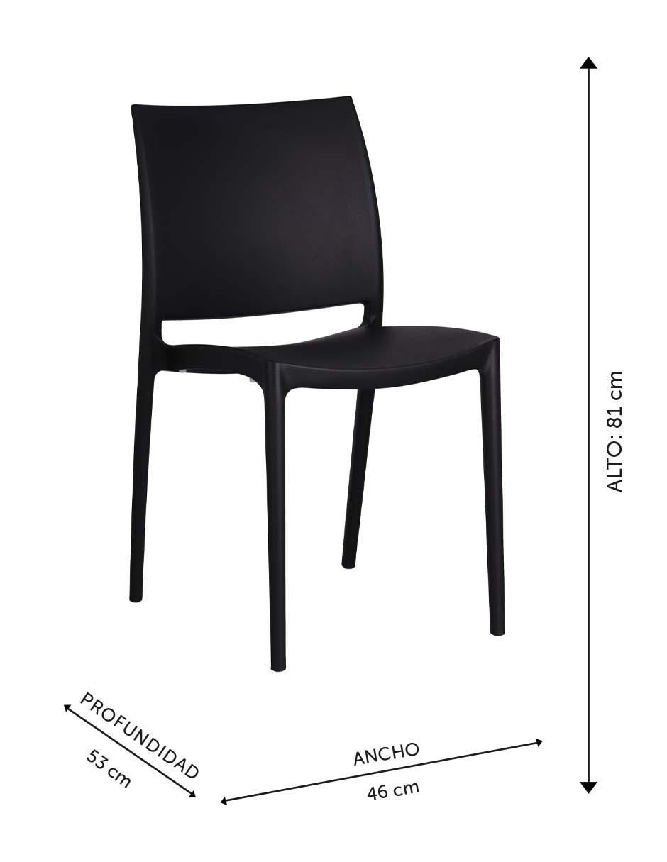 Set de sillas 4 piezas 5