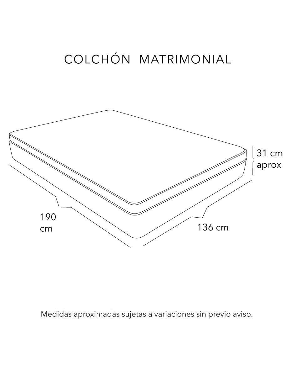 Set Recámara Sitka Niza Trini de madera pino