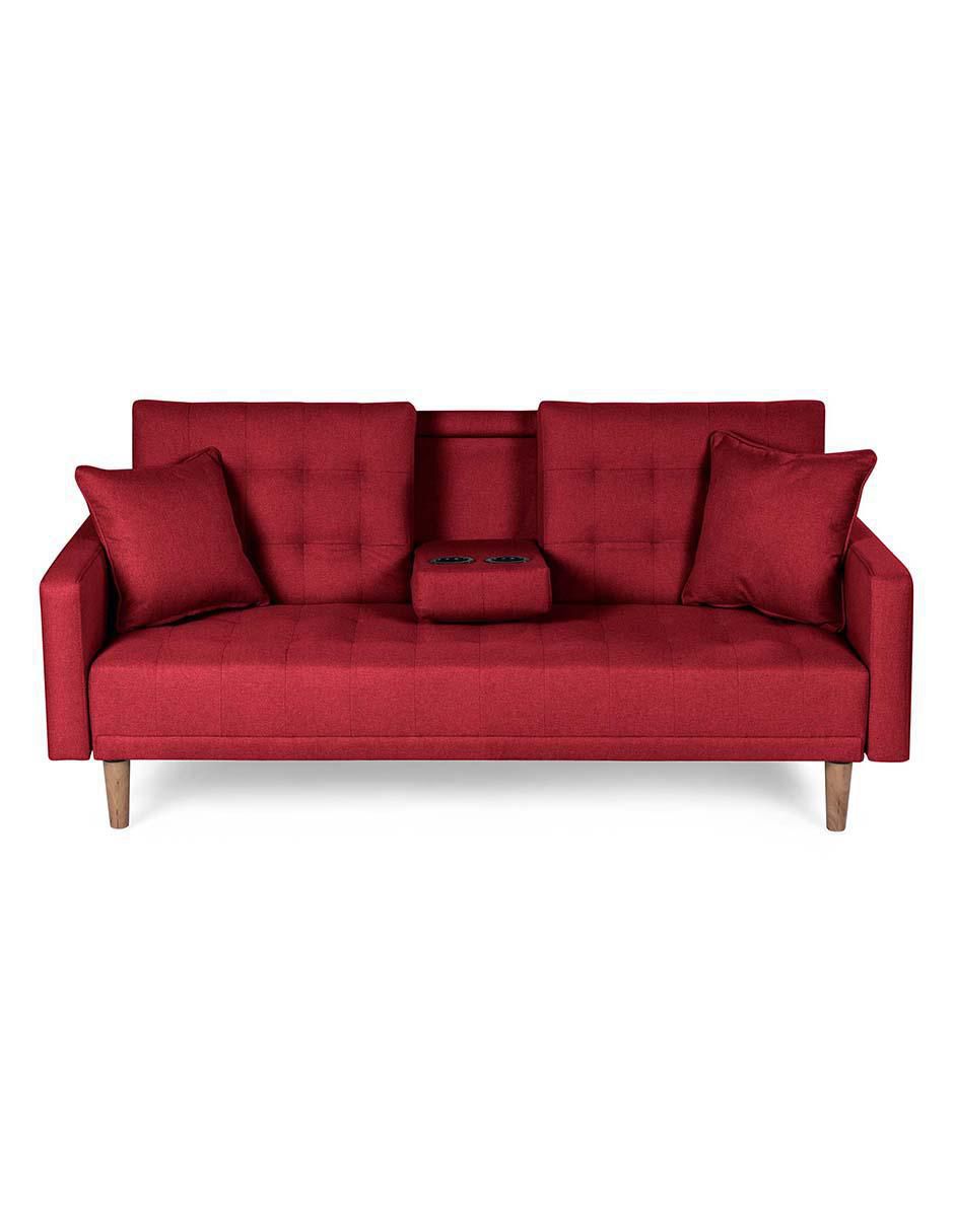 Sofá cama armable Tammy Memory Foam de lino