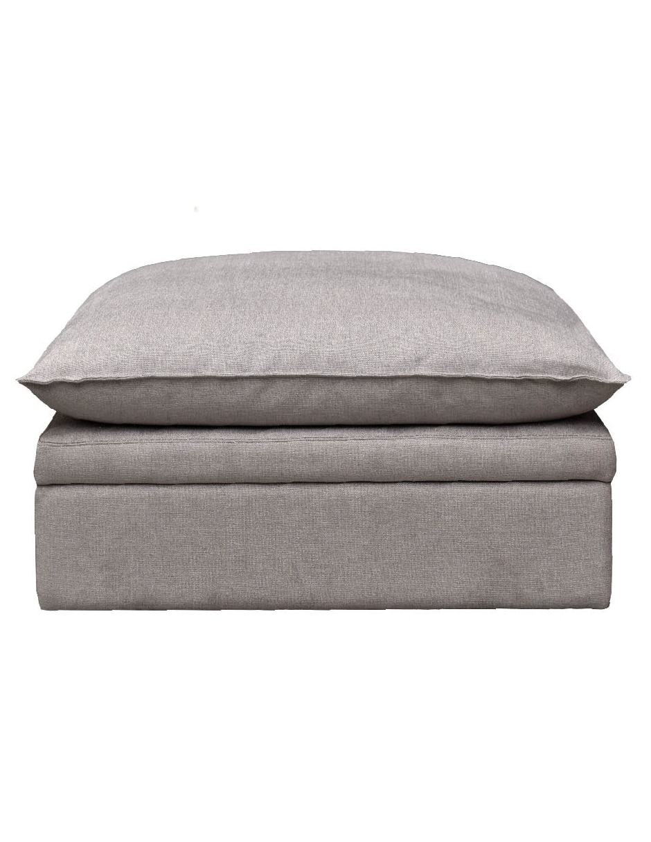TABURETE MILLER TELA, GRIS