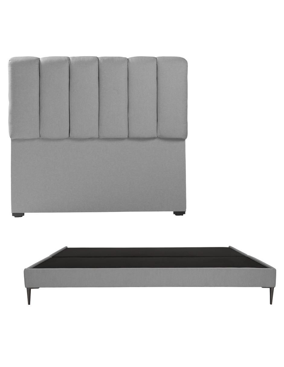 Cama Kami Slim de madera pino 1