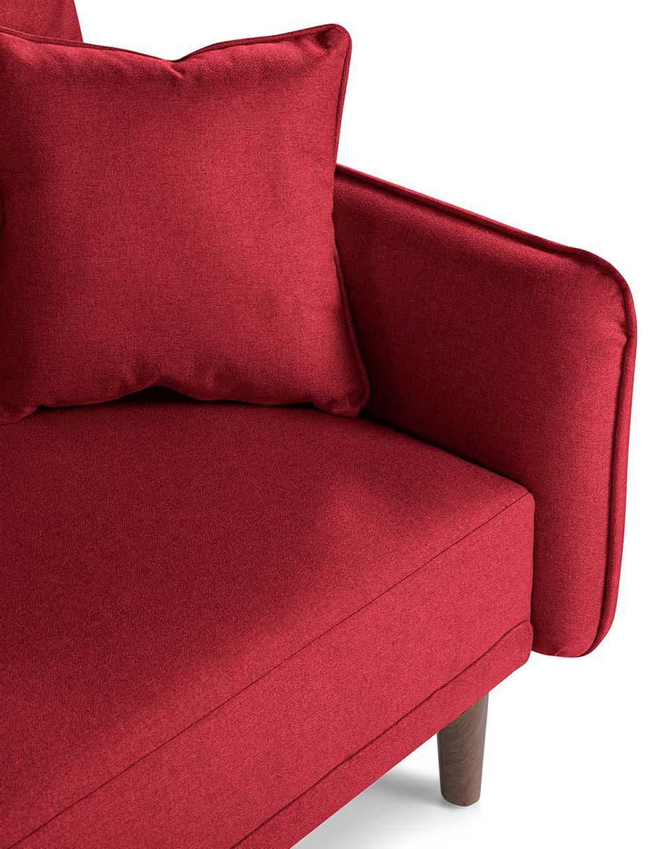 Sofá cama Brookman de lino 6