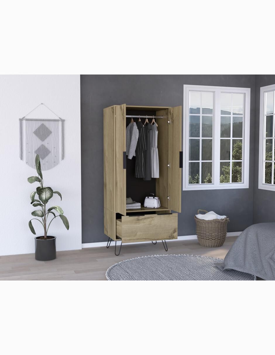 Armario AUGUSTA Closet Augusta Beige de melamina 6