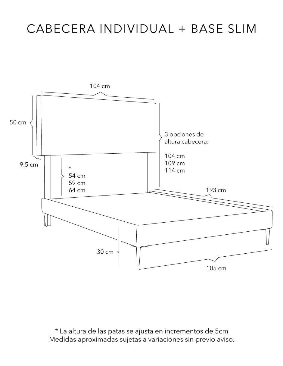 Cama Bilbao Slim de madera 4
