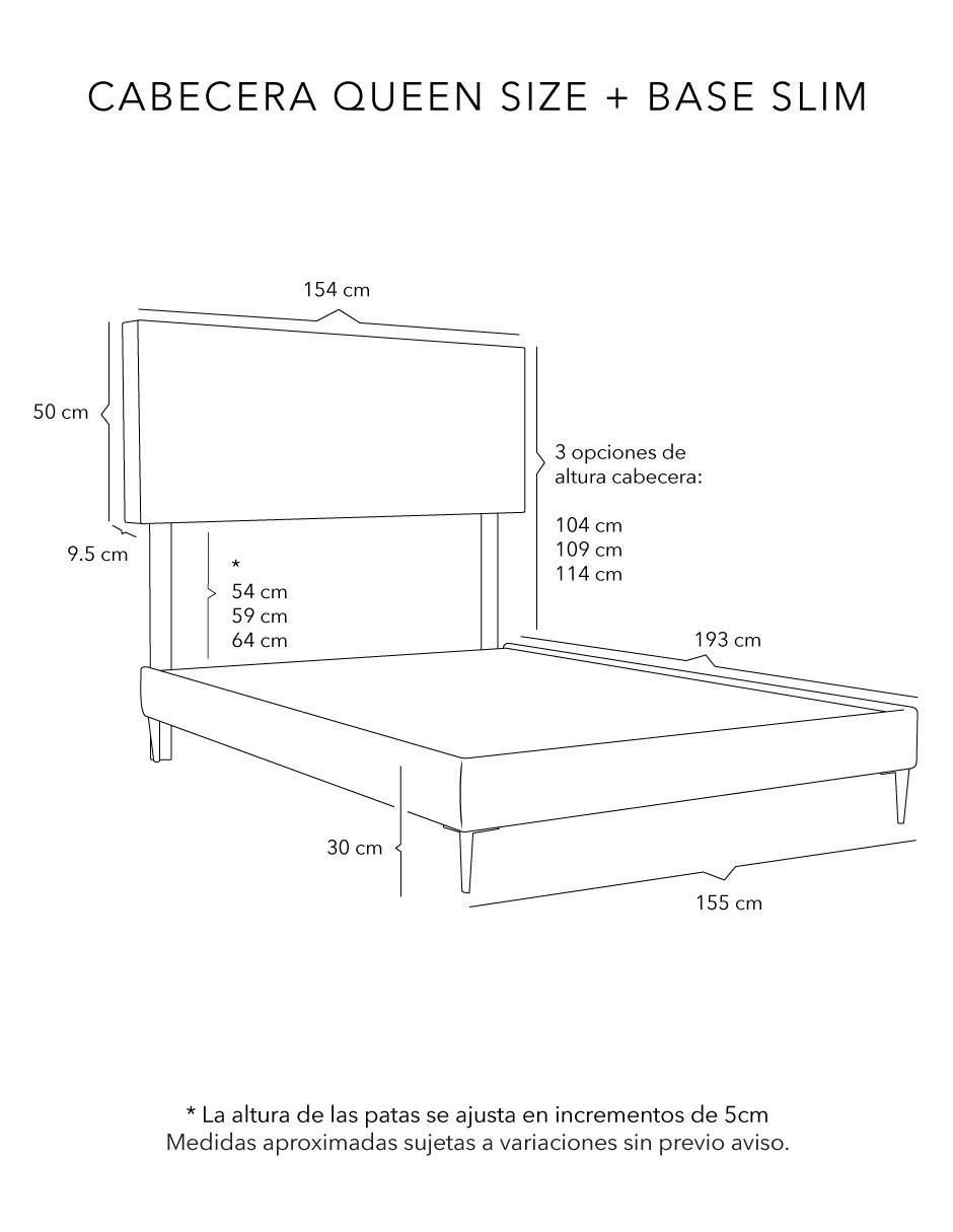 Cama Bilbao Slim de madera
