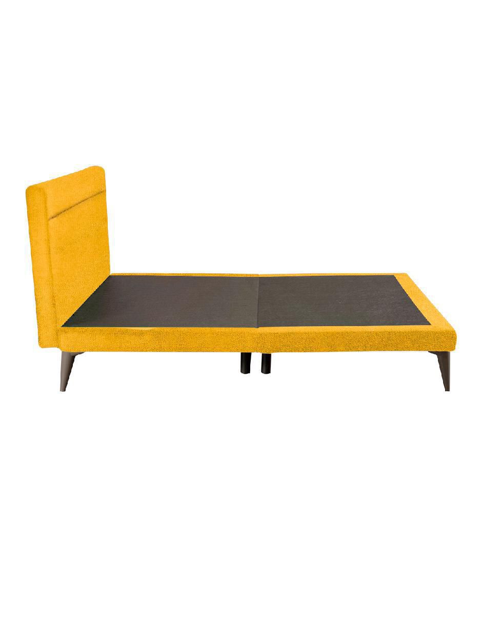 "base para cama" roomi danita matrimonial "de" metal