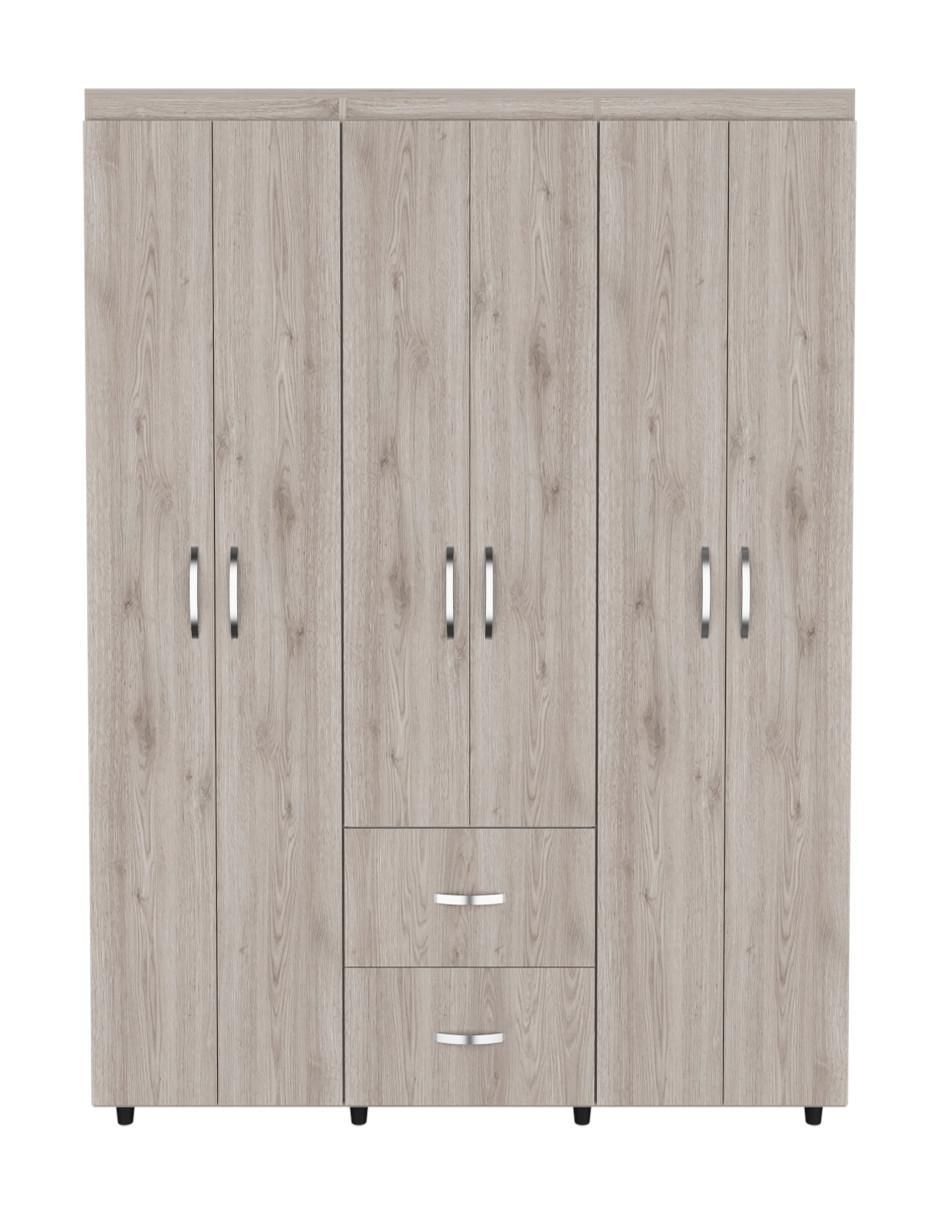 Armario BARILOCHE Closet Bariloche Gris de melamina Armario BARILOCHE Closet Bariloche Gris de melamina