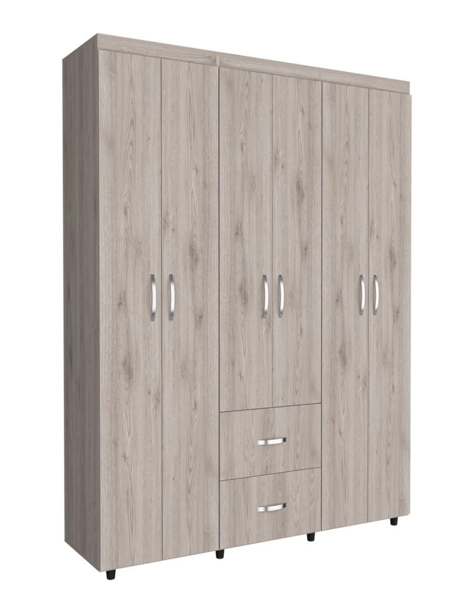 Armario BARILOCHE Closet Bariloche Gris de melamina 3
