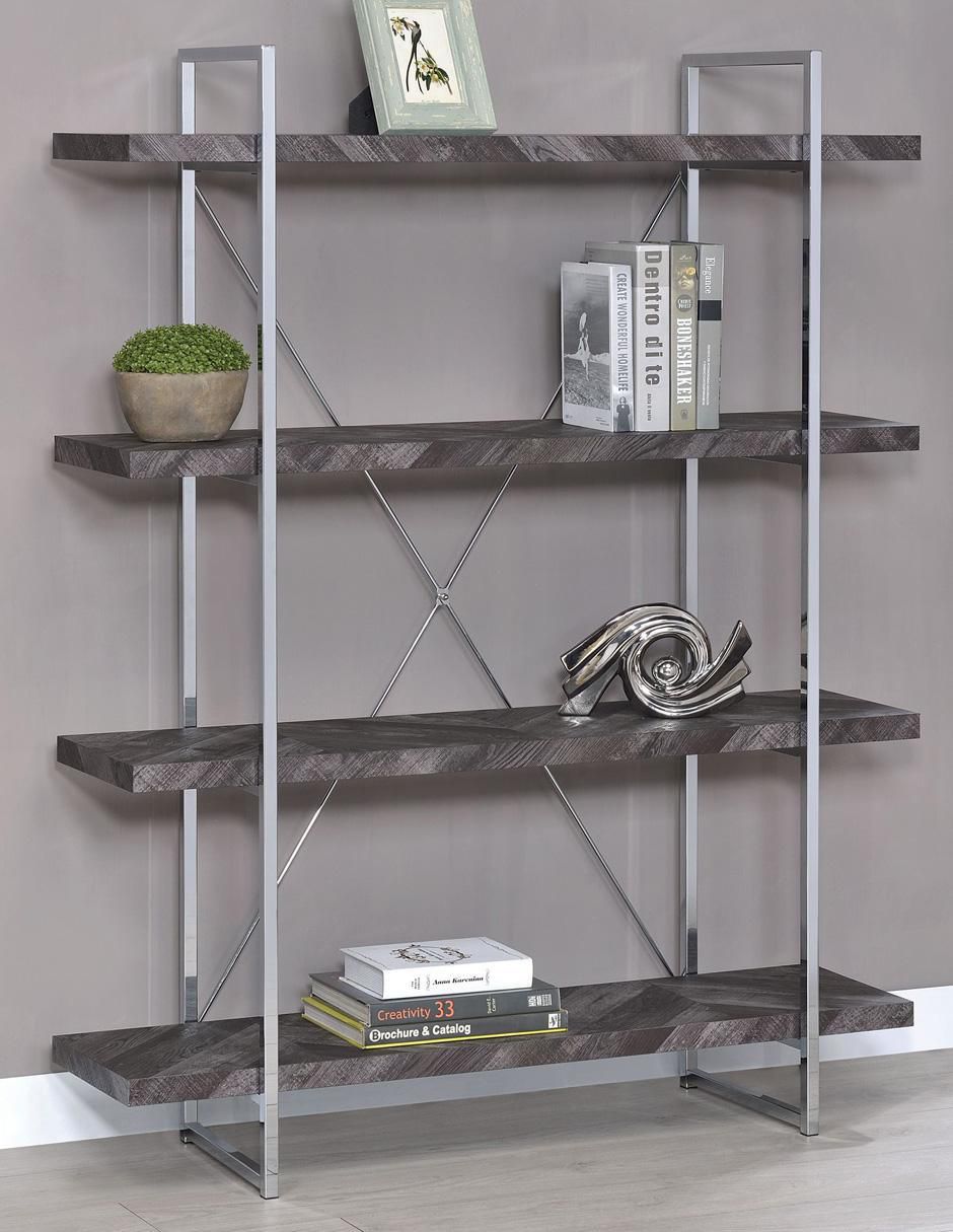 Librero Ellery de madera 2