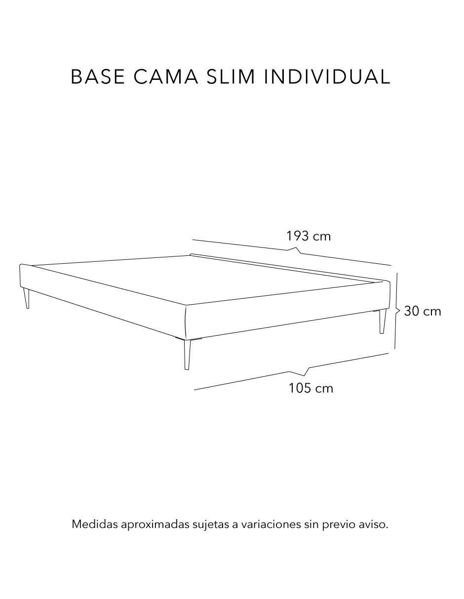 "base para cama" dicasa slim "de" madera pino