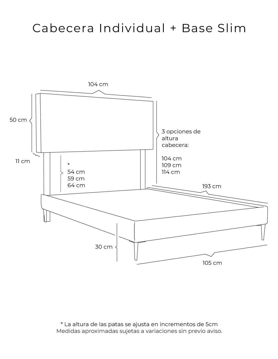 Cama Logan Slim de madera 4