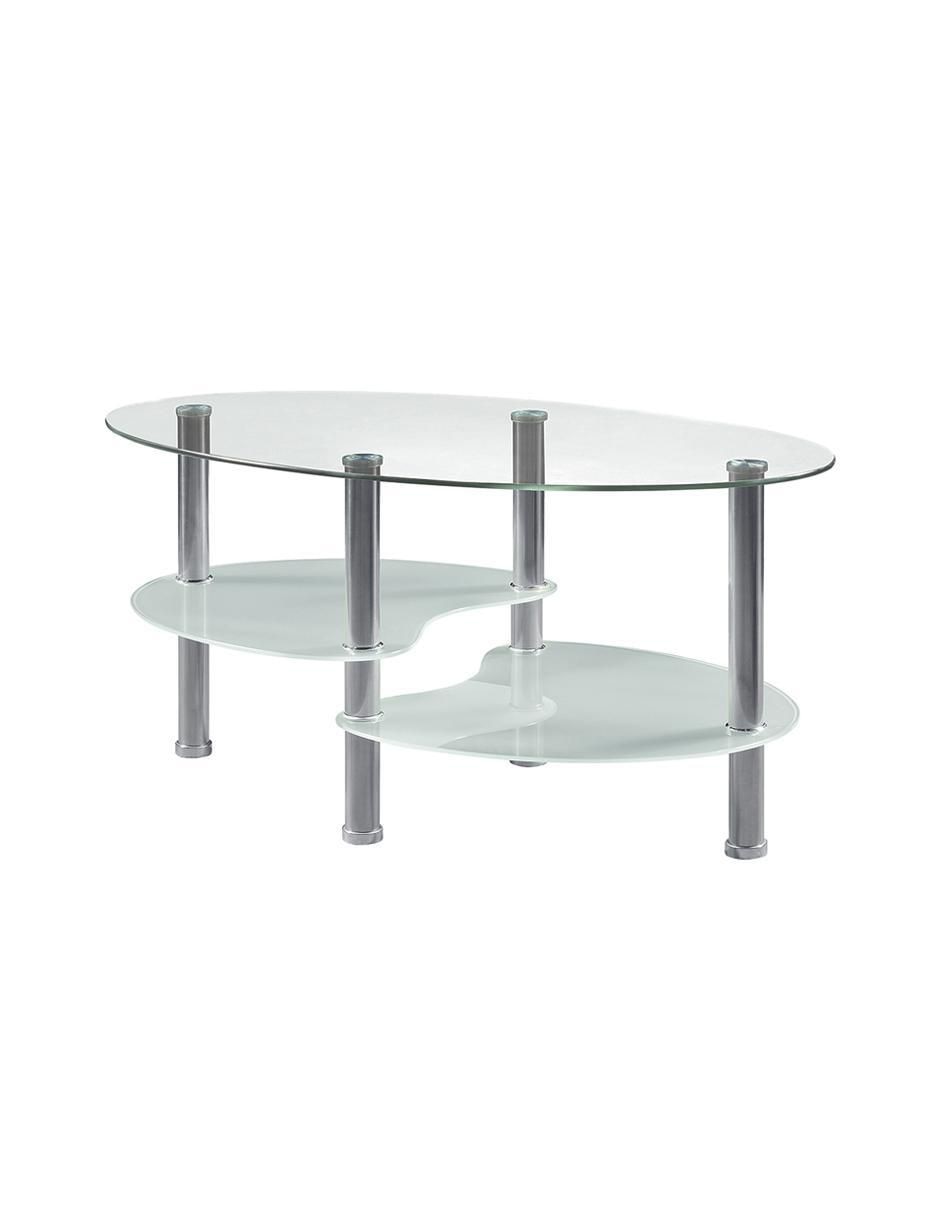 Mesa de centro armable de cristal Mesa de centro armable de cristal
