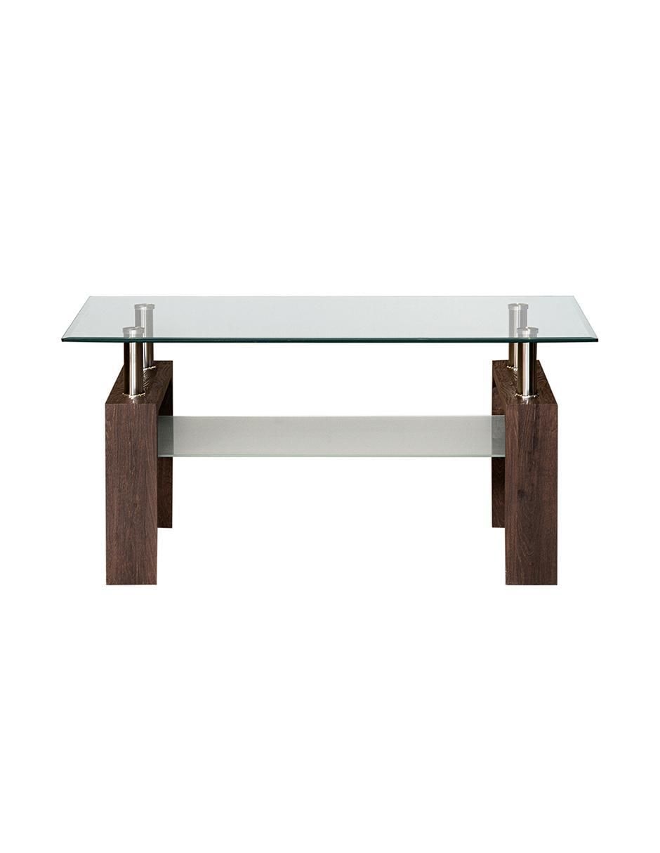 Mesa de centro armable de cristal 2