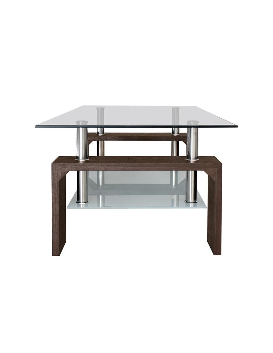 Mesa de centro armable de cristal 3