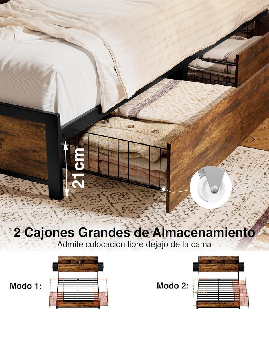 Base para cama de MDF 8