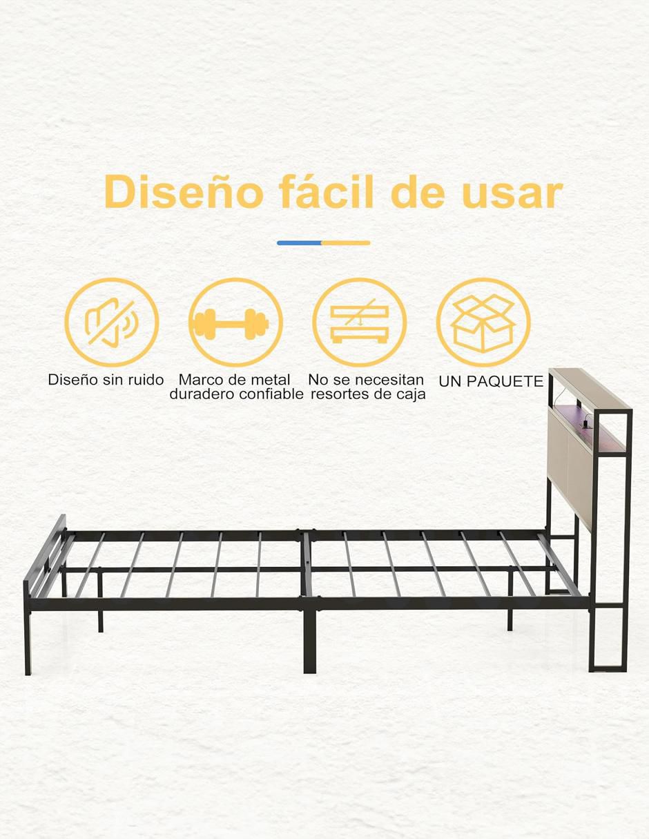 Base para cama de MDF 3