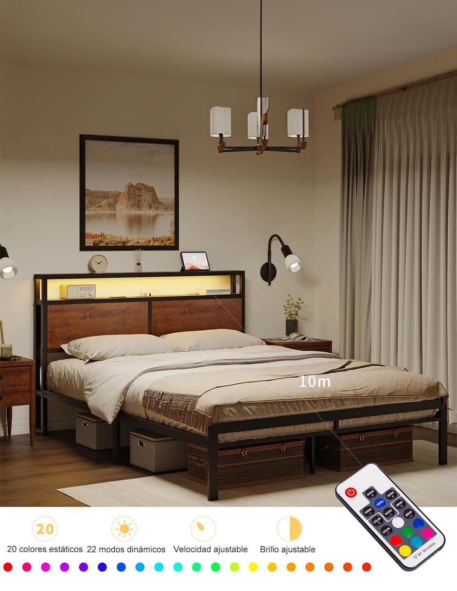 Base para cama de MDF 4