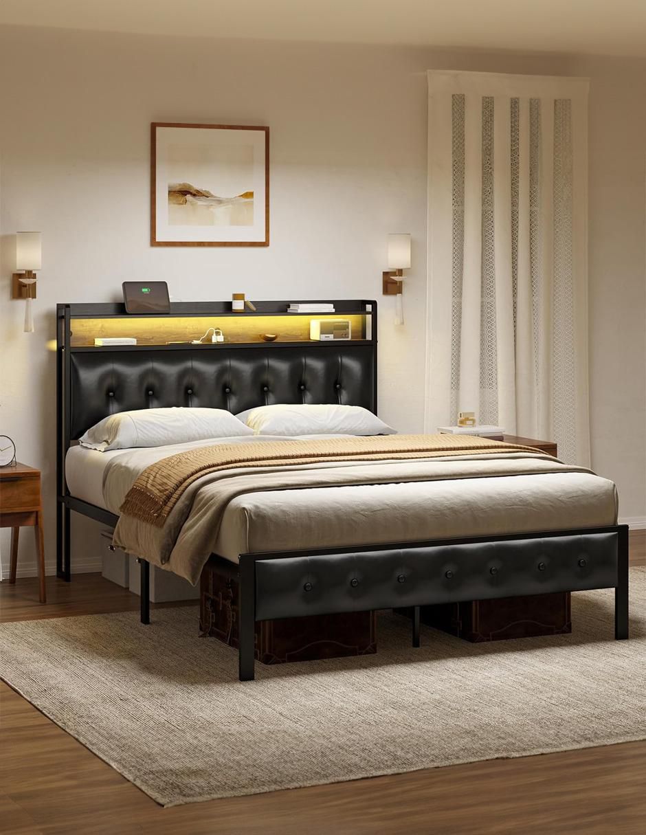 Base para cama de metal 1