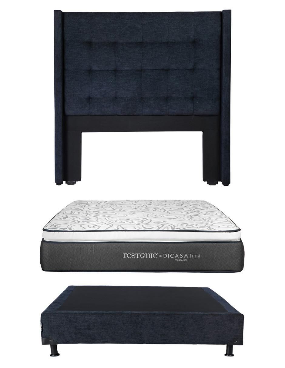 Set Recámara Titan Niza Trini de madera pino