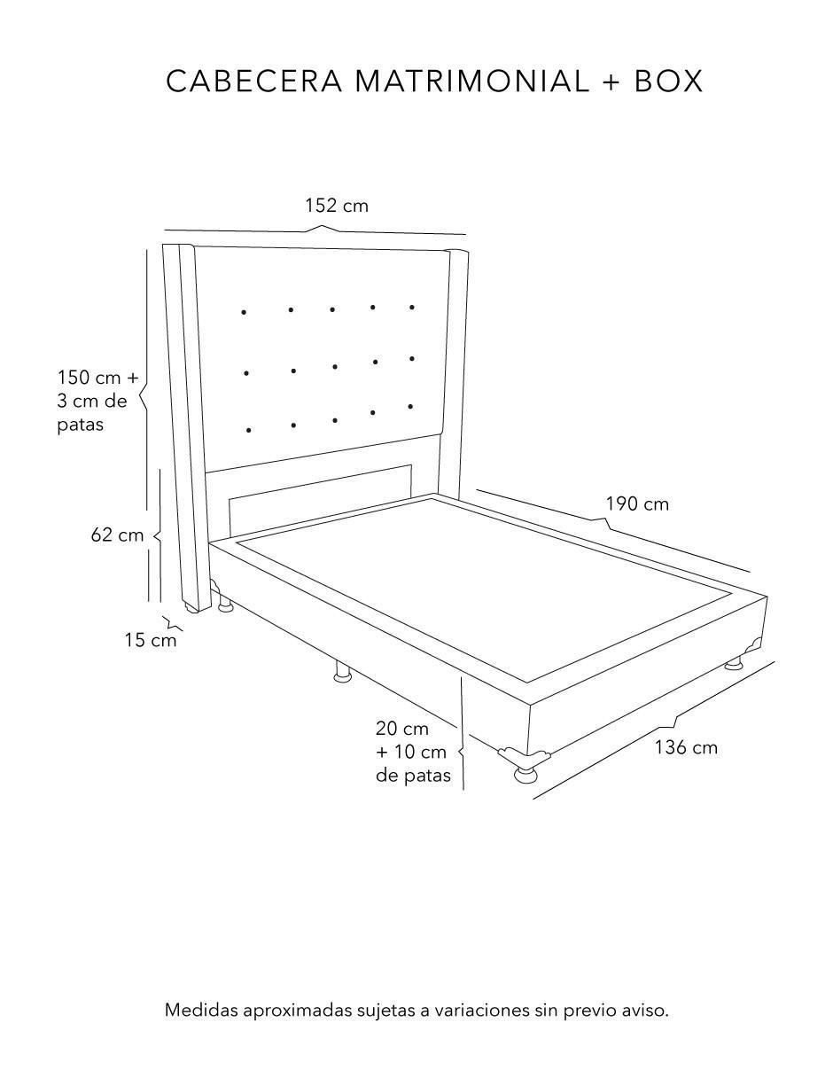Set Recámara Titan Niza Trini de madera pino