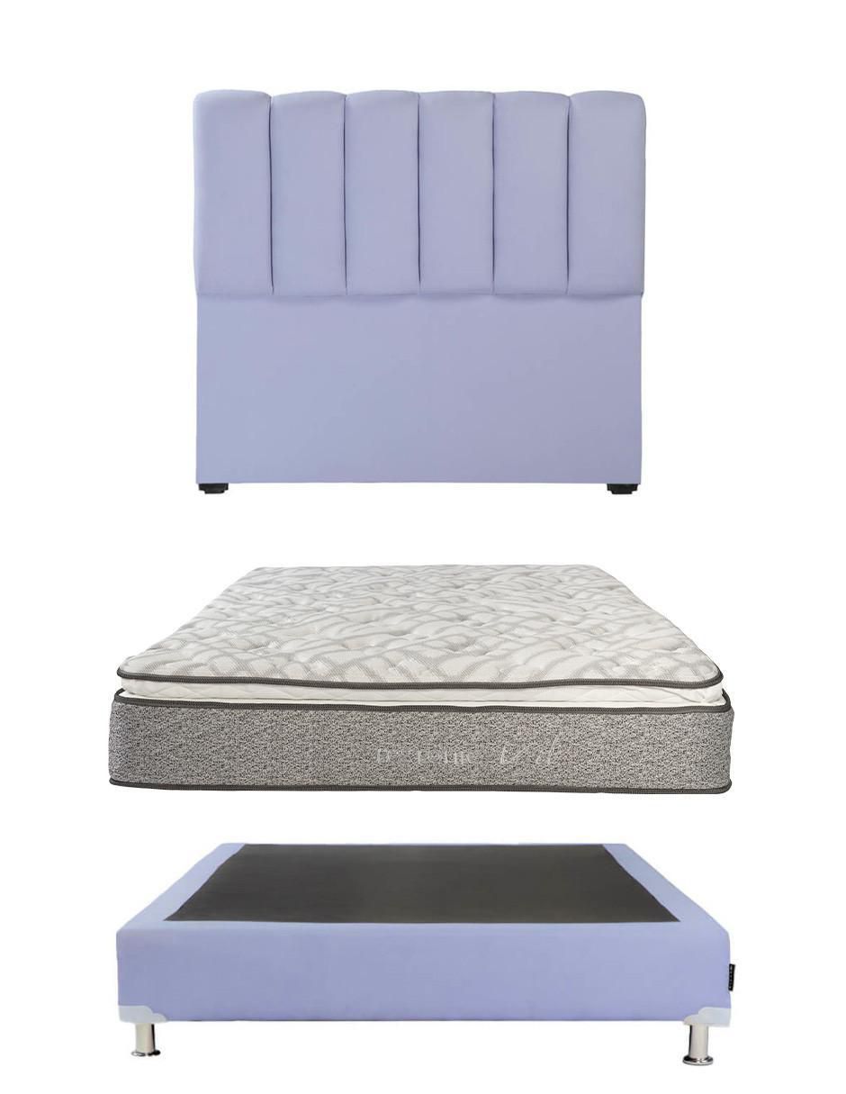 Set Recámara Kami Vail de madera pino