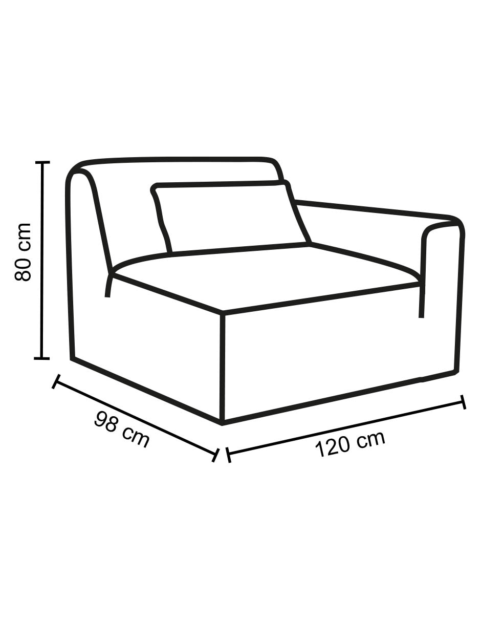 Sillón derecho Zhou 10